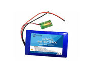 Изготовленная на заказ батарея уличного света 25.6V 10Ah 1S10P LiFePO4 солнечная с датчиком уровня горючего СИД