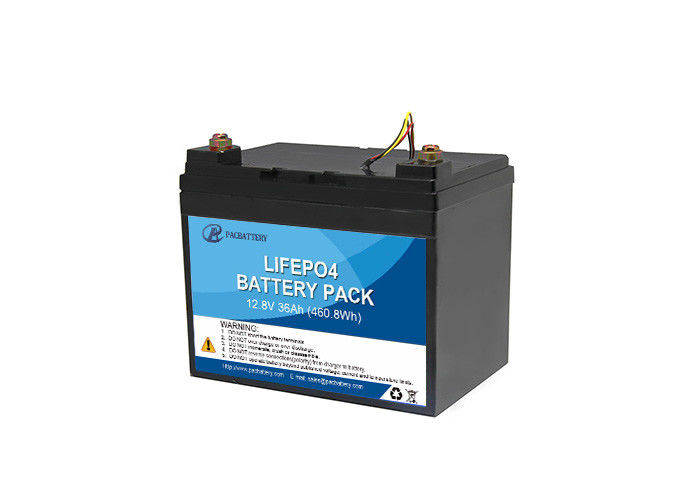 Предохранение от 100% батареи 12.8V 36Ah BMS замены DOD LiFePO4 SLA с пластиковым случаем