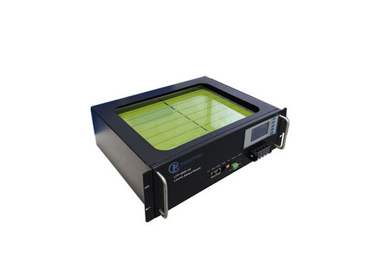 ранг батареи лития LiFePO4 накопления энергии 48v 50Ah 3U EV
